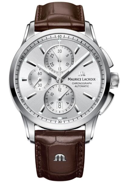 Review Maurice Lacroix Pontos Chronograph PT6388-SS001-130-1 replica watch